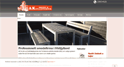 Desktop Screenshot of akstaldteknik.dk