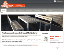 Tablet Screenshot of akstaldteknik.dk